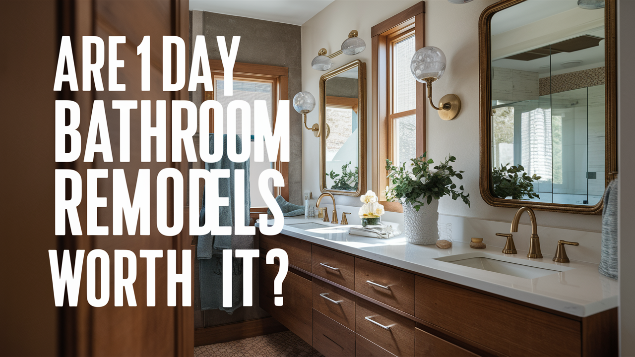 Are 1 Day Bathroom Remodels Worth It